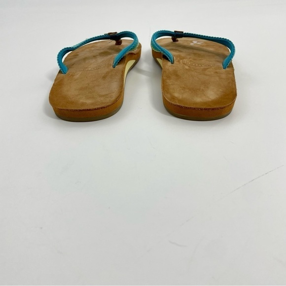 Hari Mari Scouts Breeze Flip Flops in Aqua Minimalist Resortwear Summer Shoe 7‎ - Picture 8 of 12